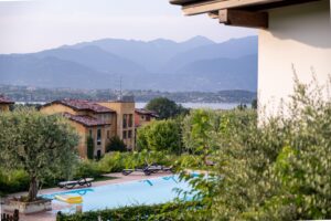 Locanda da Vittorio Manerba, scorcio piscina