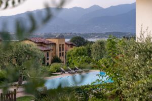 Locanda da Vittorio Manerba, vista dall'alto